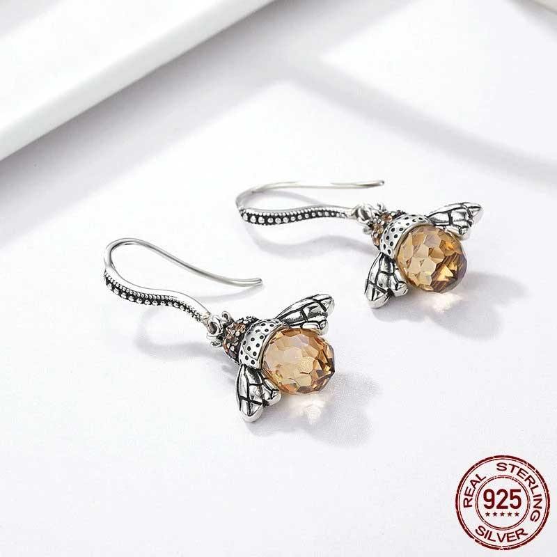 Bumblebee Sterling Silver Jewelry Set - Wyvern's Hoard