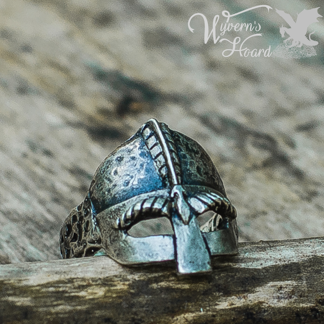 Battle-Worn Warrior Helm Ring
