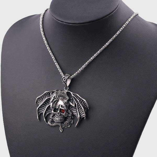 Níðhöggr Dragon Necklace - Wyvern's Hoard