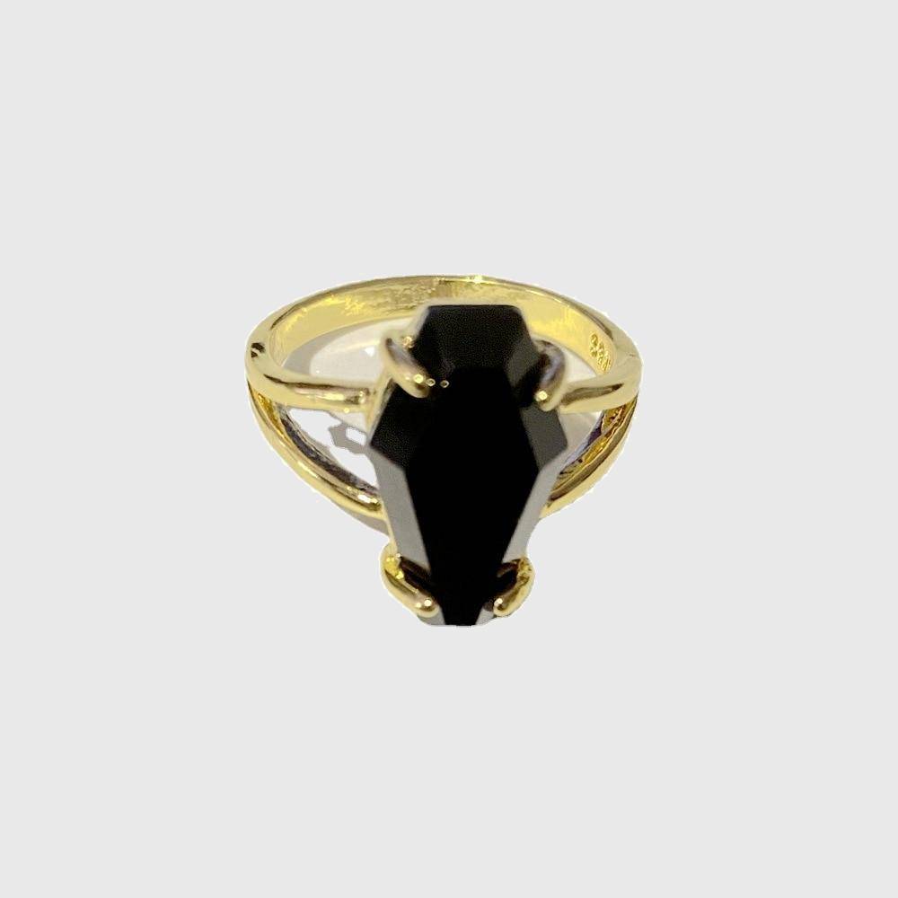 Black Casket Ring
