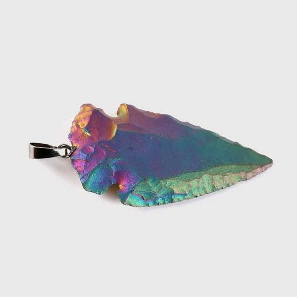 Agate & Obsidian Stone Arrowheads - Wyvern's Hoard