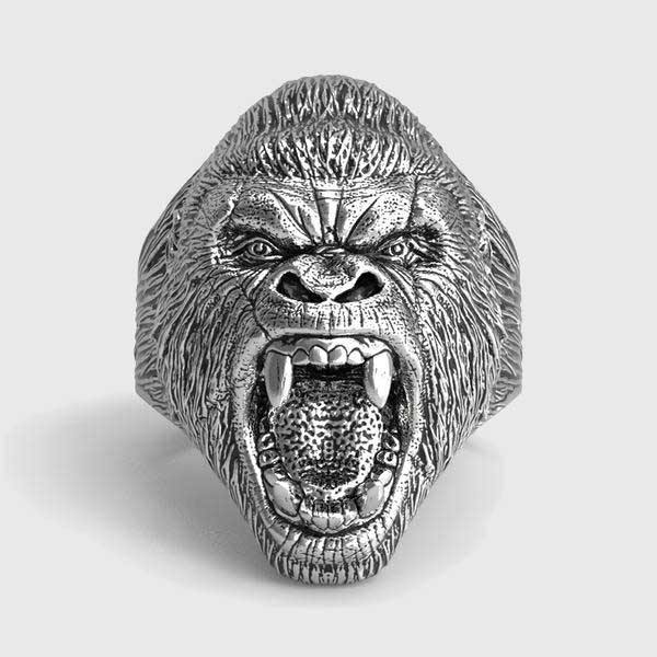Roaring Gorilla Ring - Wyvern's Hoard
