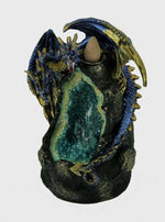 Crystal Cavern Dragon LED Backflow Incense Burner Nightlight - Wyvern's Hoard