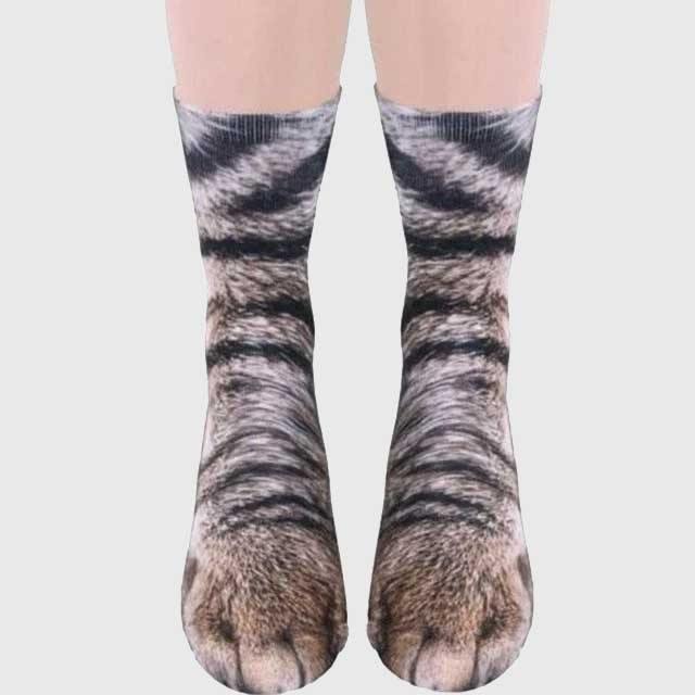 Cat Paws 3D Print Socks - Wyvern's Hoard