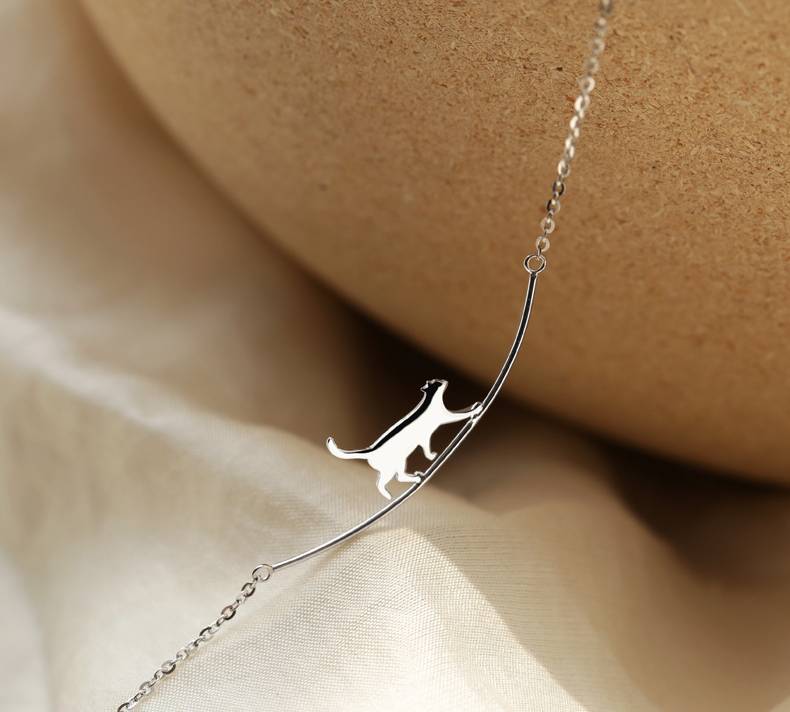 Cat Walk Minimalist Necklace