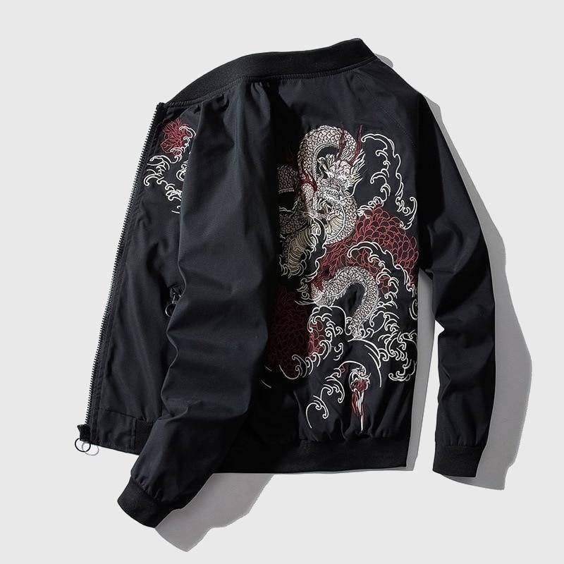 Celestial Dragon Bomber Jacket - Wyvern's Hoard