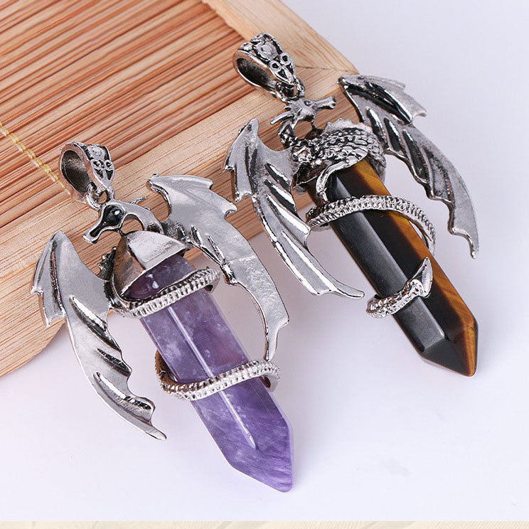 Dragon Gemstone Necklace