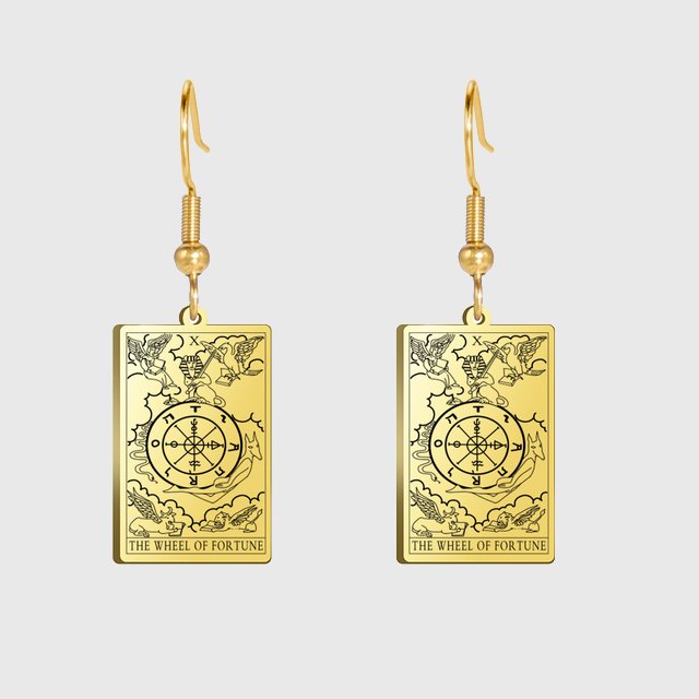 Tarot Card Earrings (Major Arcana)