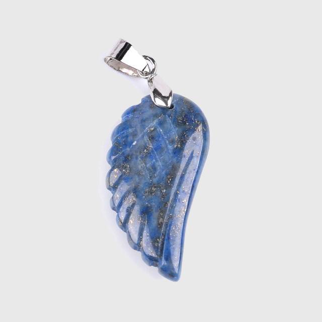 Angelic Wing Gemstone Necklace