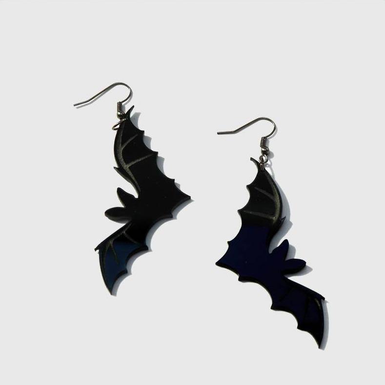 Flying Bats Earrings - Wyvern's Hoard