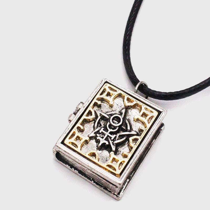 The Necromancer's Spell Book Necklace