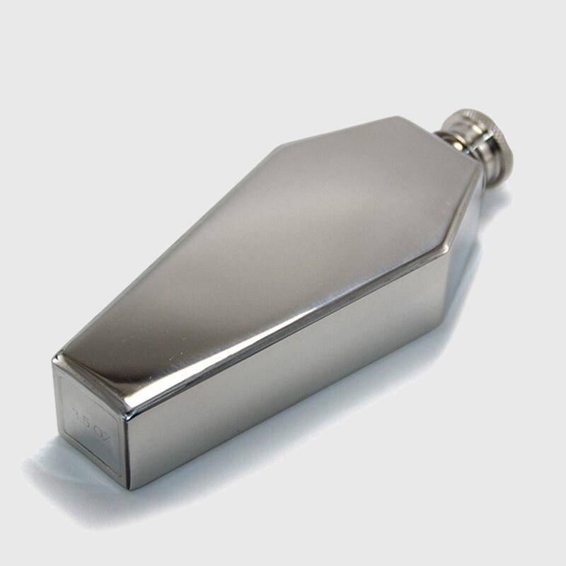 Coffin Stainless Steel Flask - Wyvern's Hoard