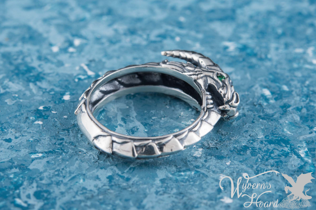 Jörmungandr Ouroboros Ring - Wyvern's Hoard
