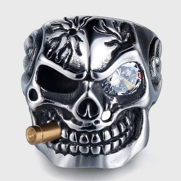 Cigar Skull Ring - Wyvern's Hoard