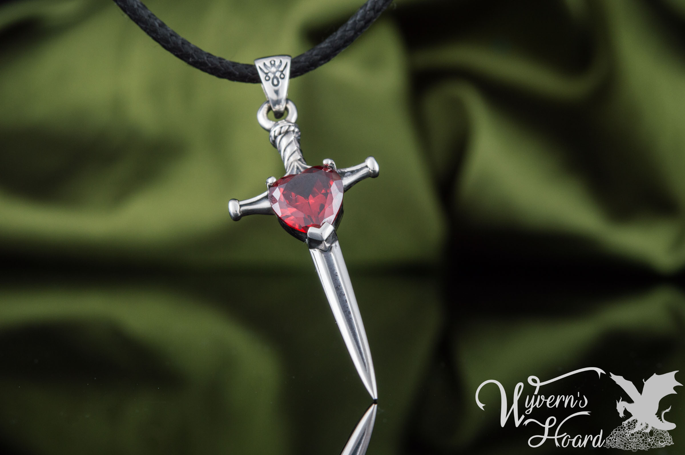 Heart of the Sword Necklace - Wyvern's Hoard