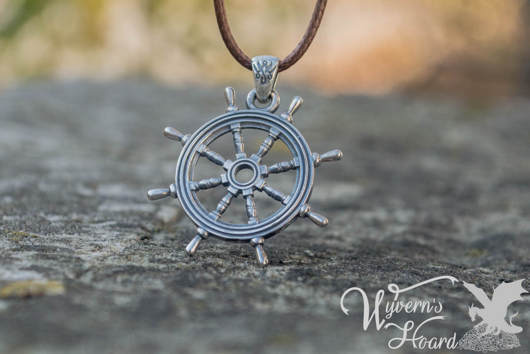 Destiny Hand Wheel Necklace - Wyvern's Hoard