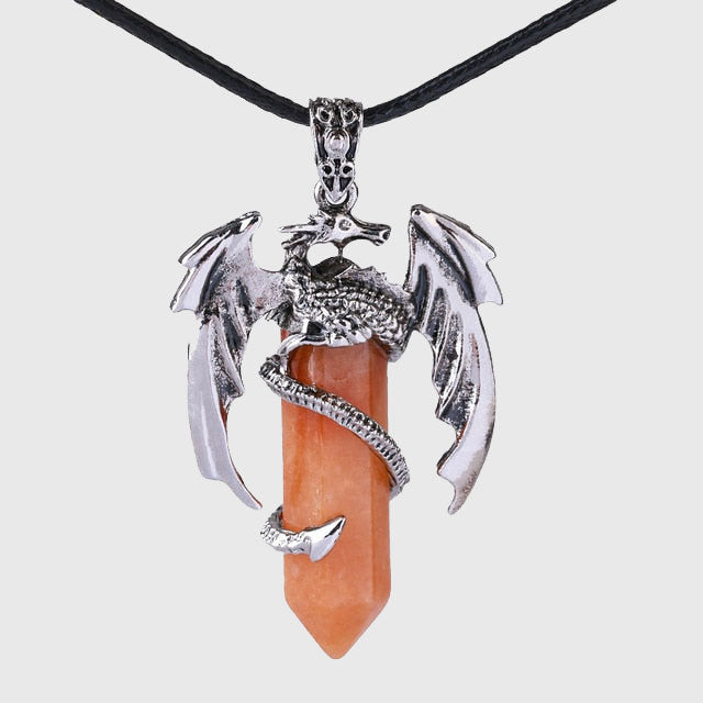 Dragon Gemstone Necklace