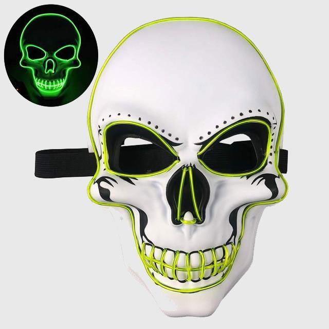 LED Skull Mask - Wyvern's Hoard
