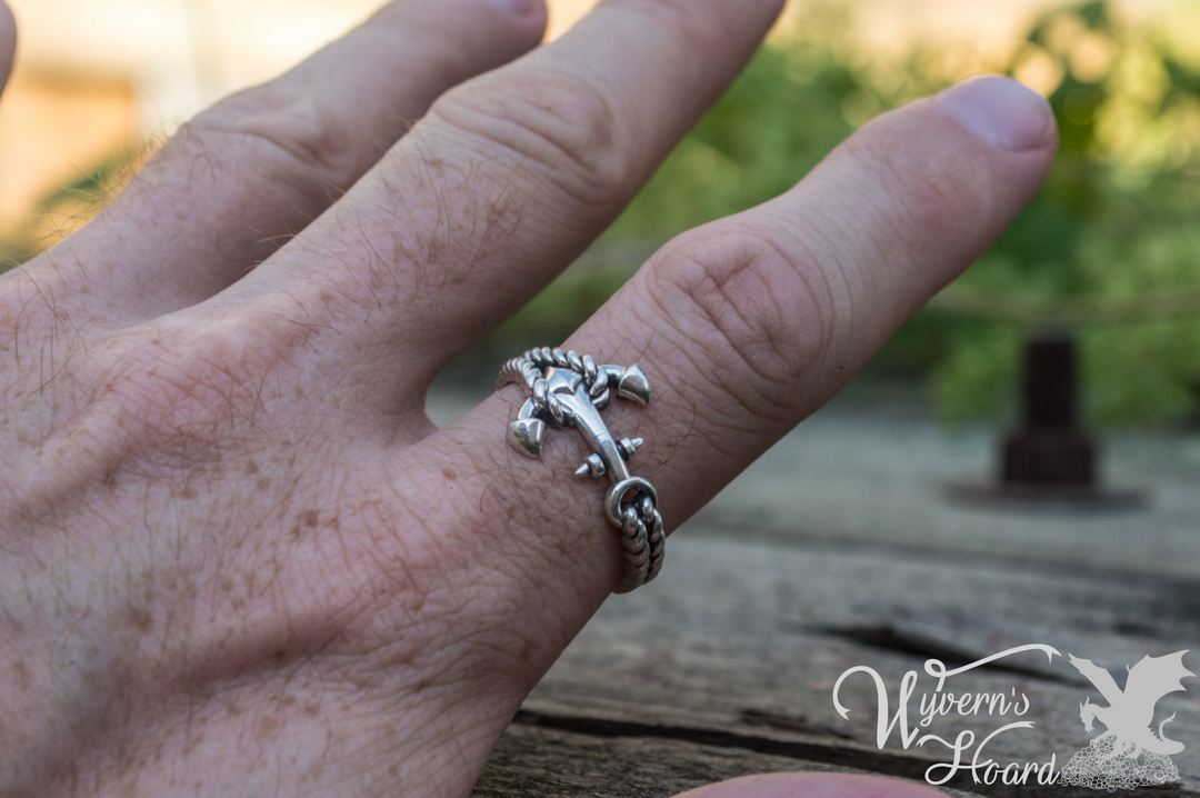 Anchor and Rope Ring - Wyvern's Hoard