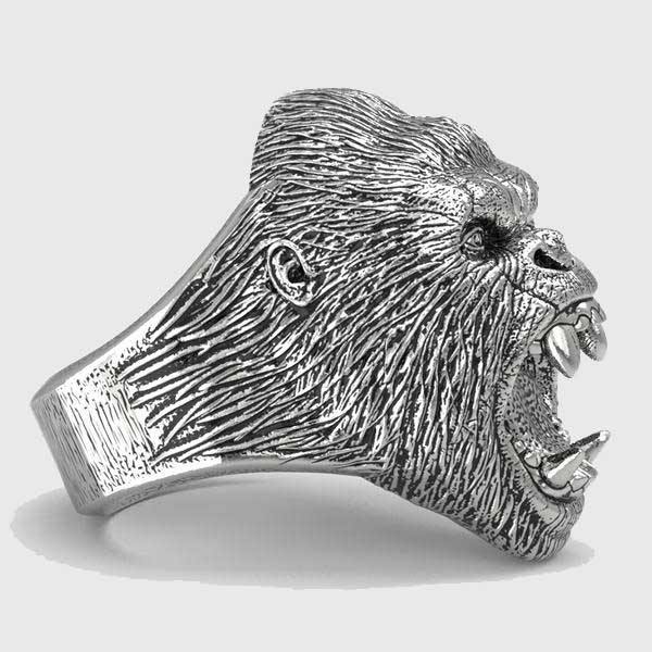 Roaring Gorilla Ring - Wyvern's Hoard
