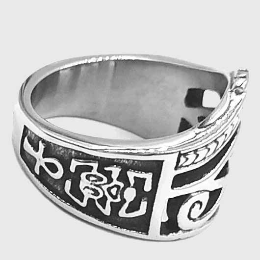 Eye of Horus Wadjet Ring - Wyvern's Hoard