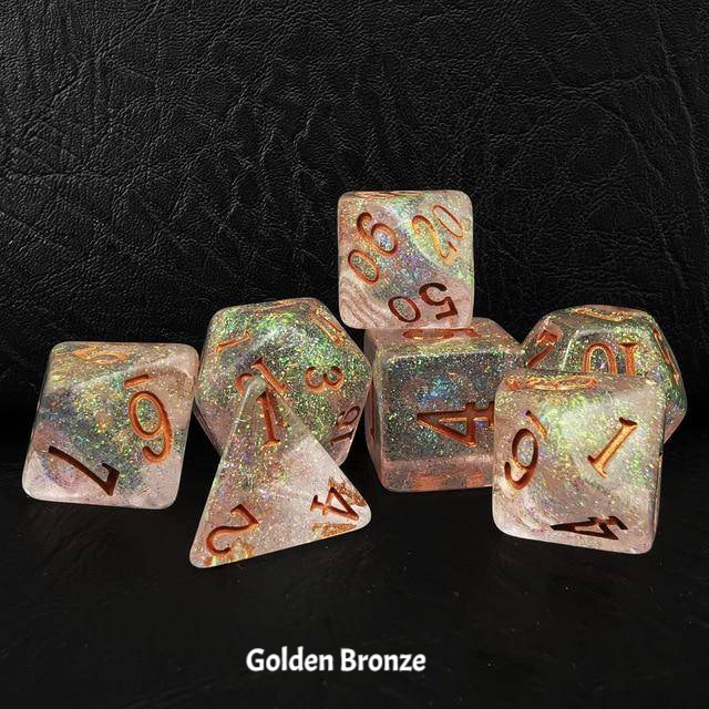 Iridescent Shimmer Dice - Wyvern's Hoard