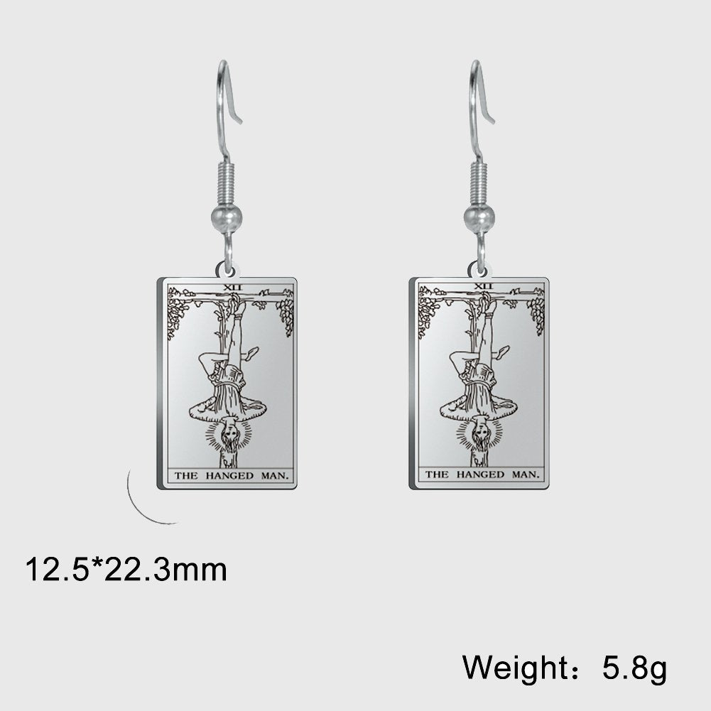 Tarot Card Earrings (Major Arcana)