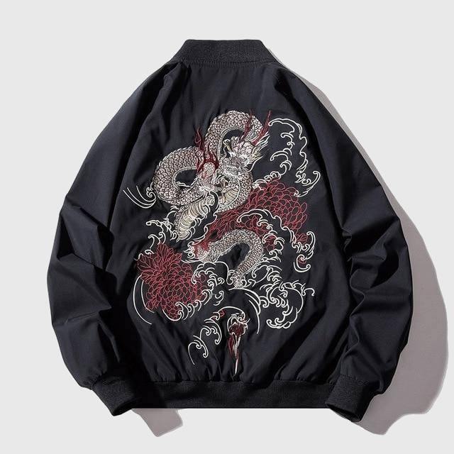 Celestial Dragon Bomber Jacket - Wyvern's Hoard