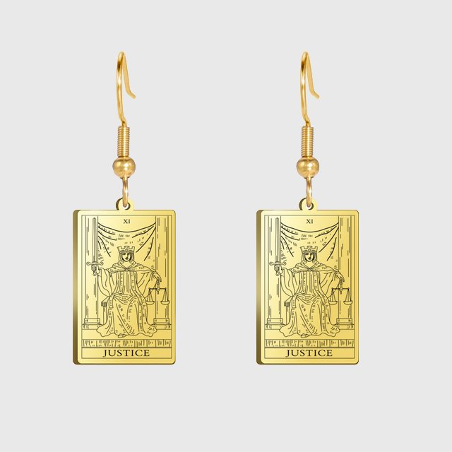 Tarot Card Earrings (Major Arcana)