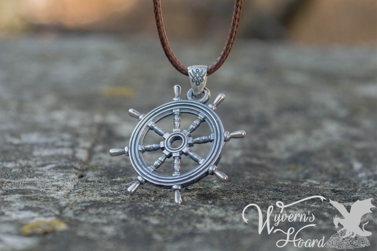 Destiny Hand Wheel Necklace - Wyvern's Hoard
