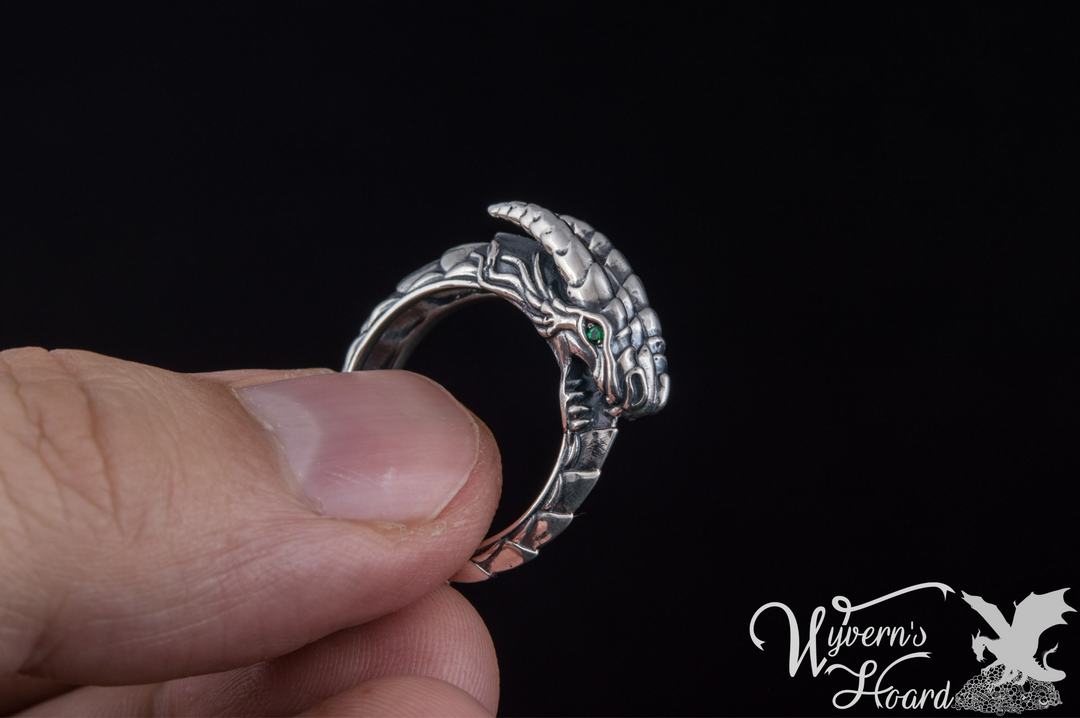 Jörmungandr Ouroboros Ring - Wyvern's Hoard