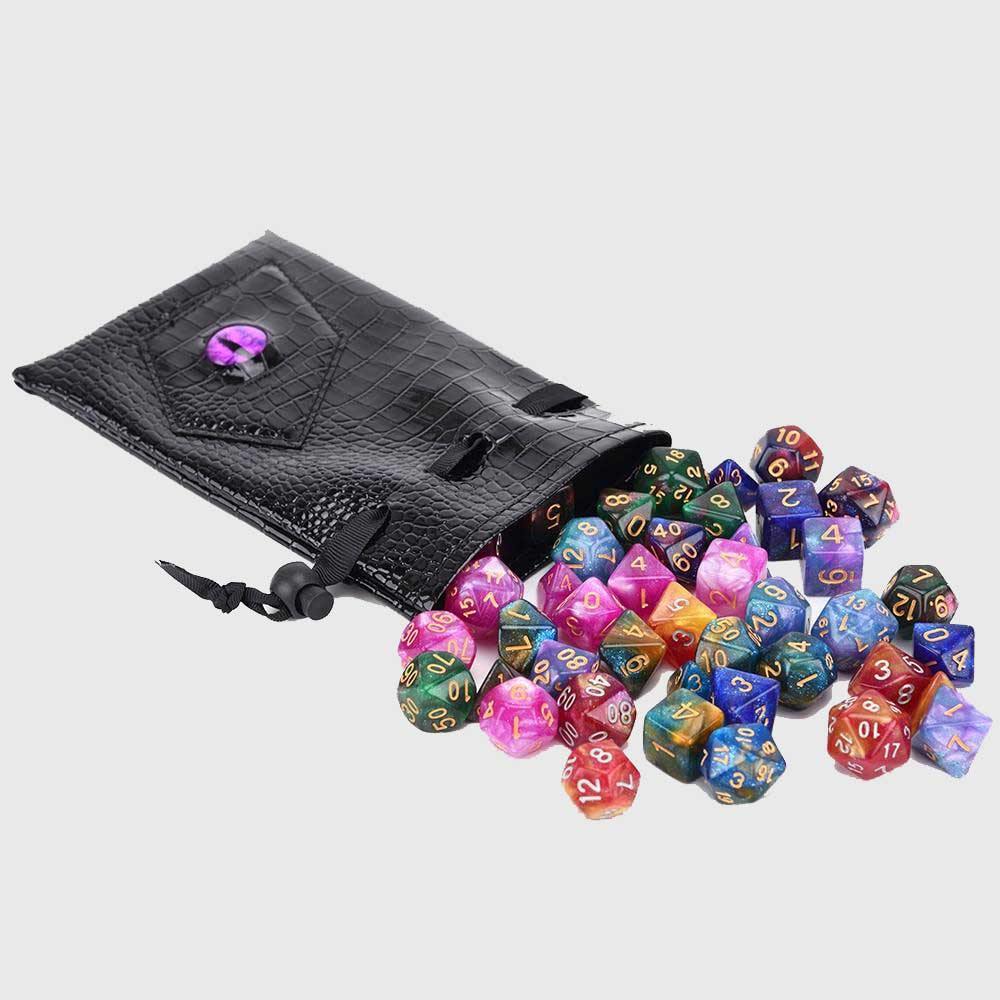 Dragon's Eye Drawstring Dice Bag - Wyvern's Hoard