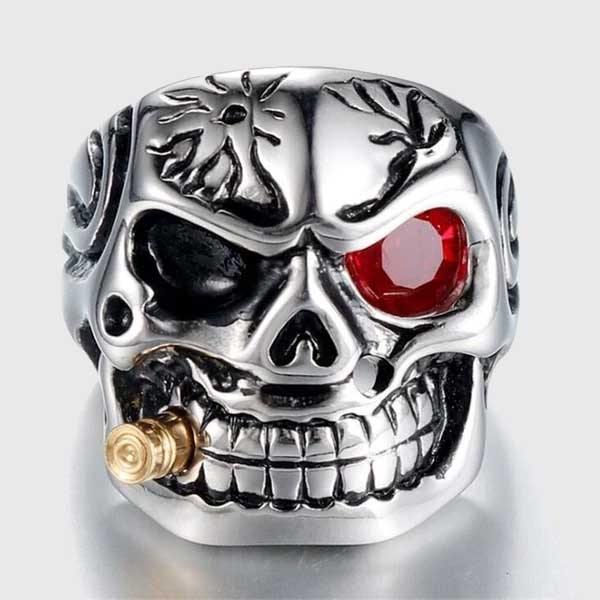 Cigar Skull Ring - Wyvern's Hoard