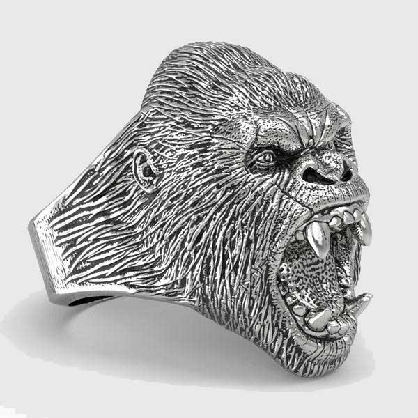 Roaring Gorilla Ring - Wyvern's Hoard