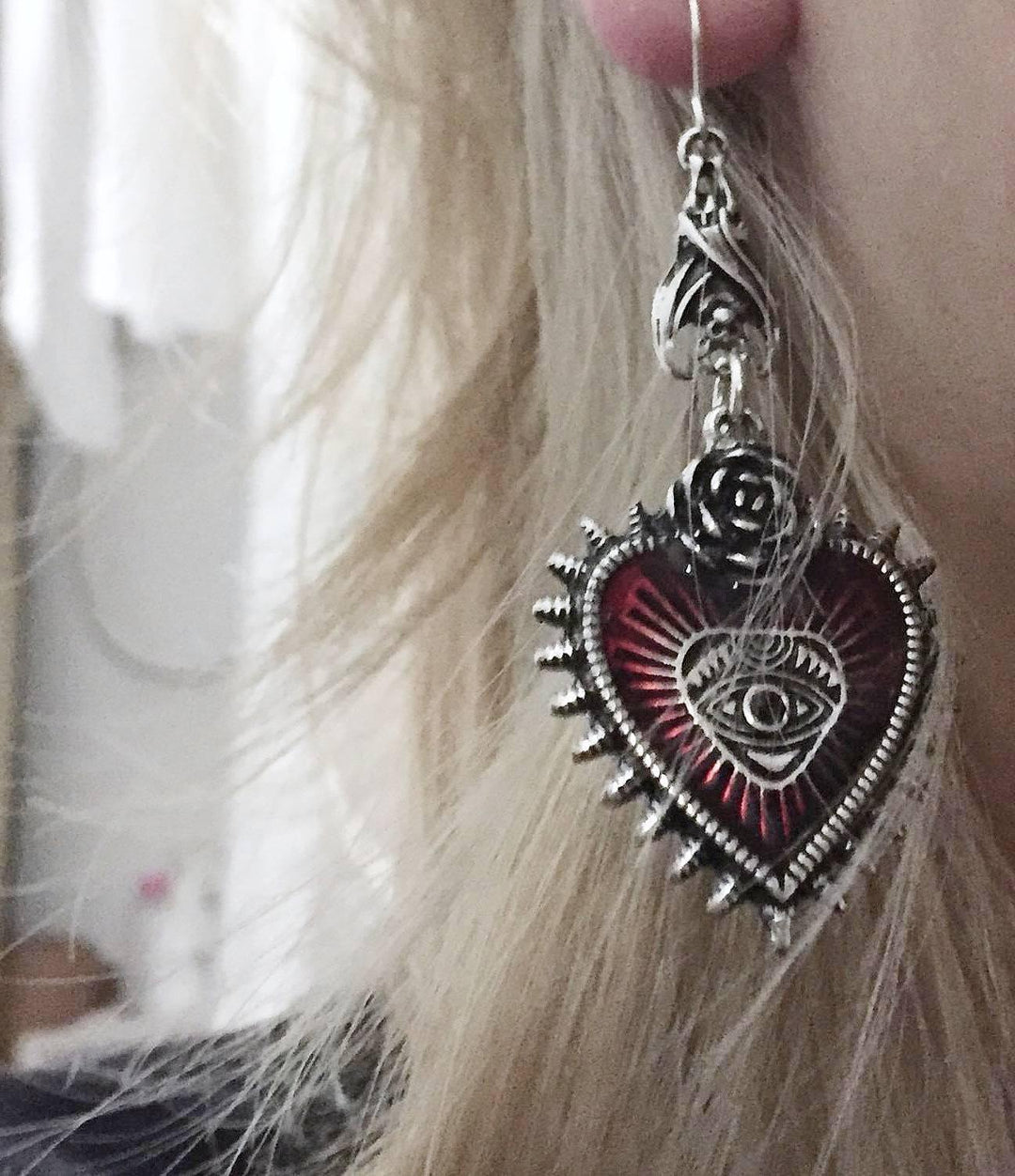 Blood Guardians Earrings - Wyvern's Hoard