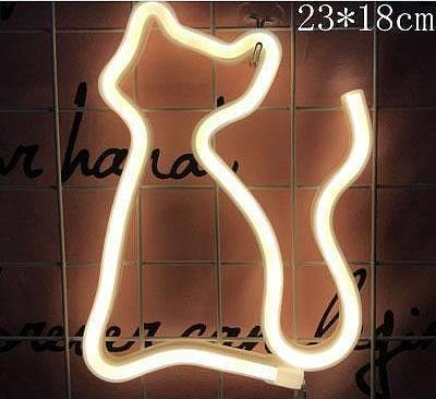 Kitty Kat Neon Light - Wyvern's Hoard