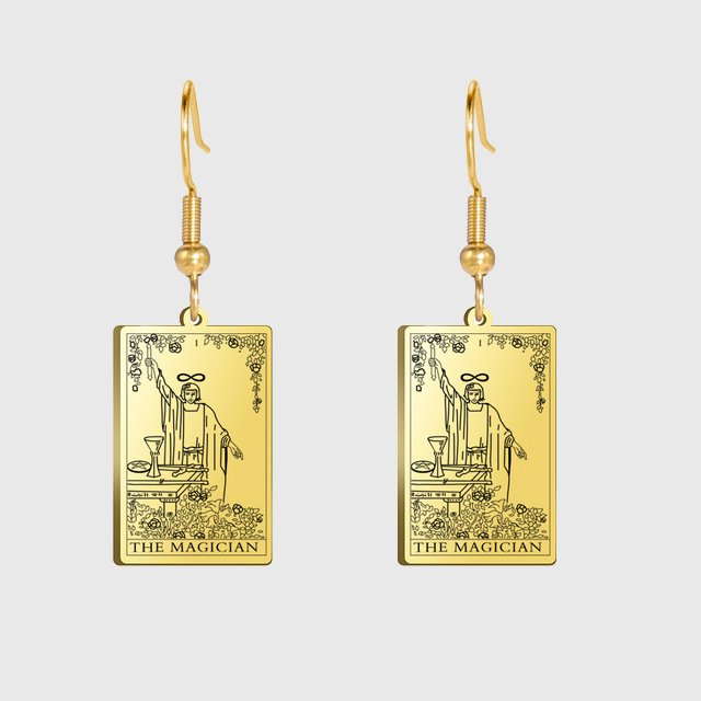 Tarot Card Earrings (Major Arcana)