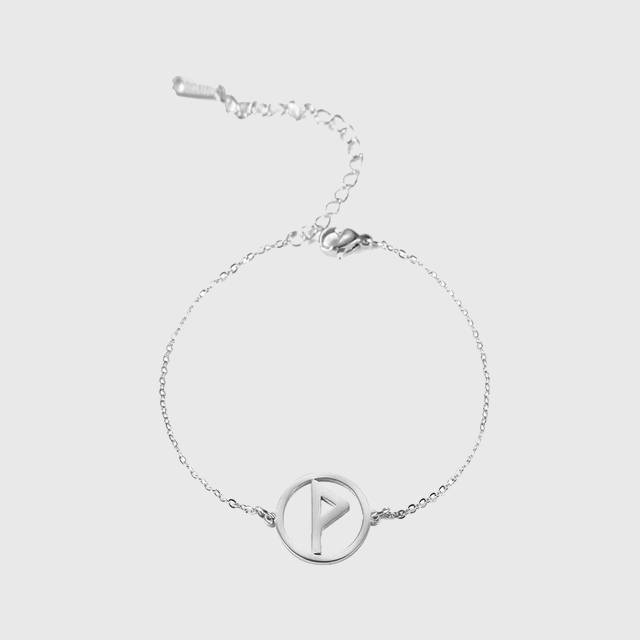 Minimalist Elder Futhark Bracelet