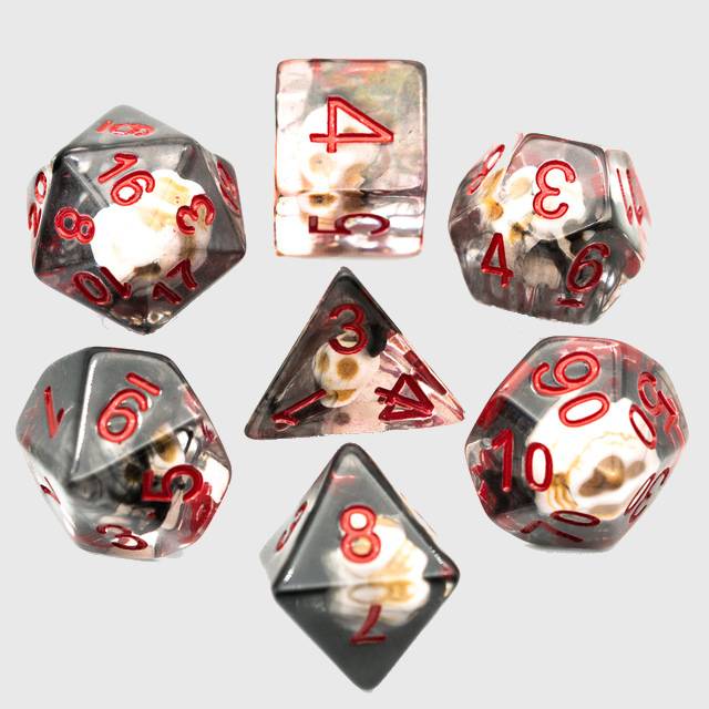 Ominous Pirate Skulls Dice