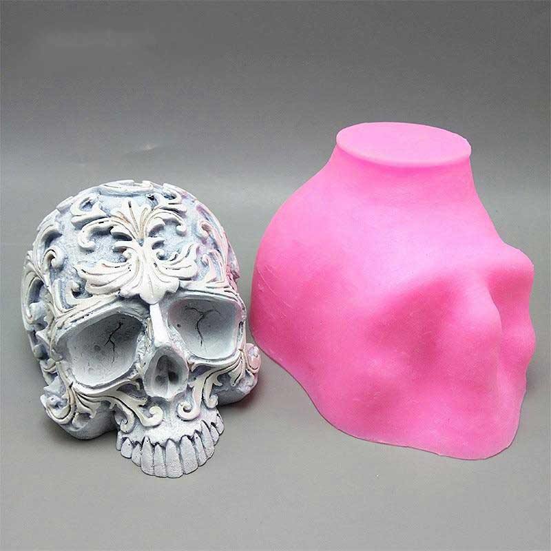 Calavera Skull Silicone Mold - Wyvern's Hoard
