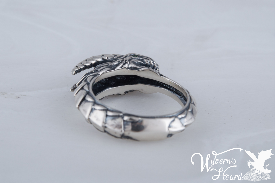 Jörmungandr Ouroboros Ring - Wyvern's Hoard