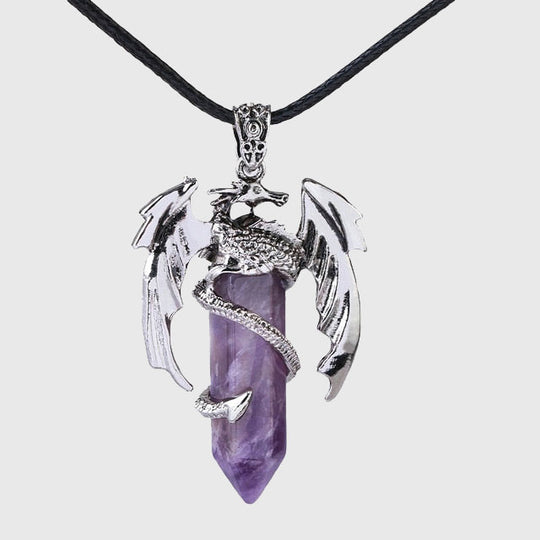 Blackheart Dragon Crystal Necklace | Hot Topic