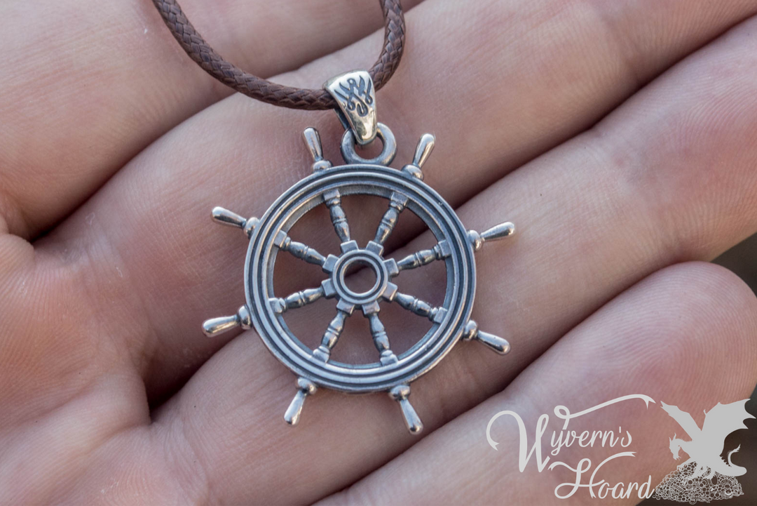 Destiny Hand Wheel Necklace - Wyvern's Hoard