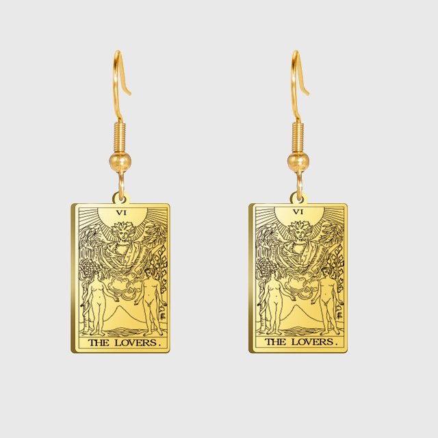Tarot Card Earrings (Major Arcana)