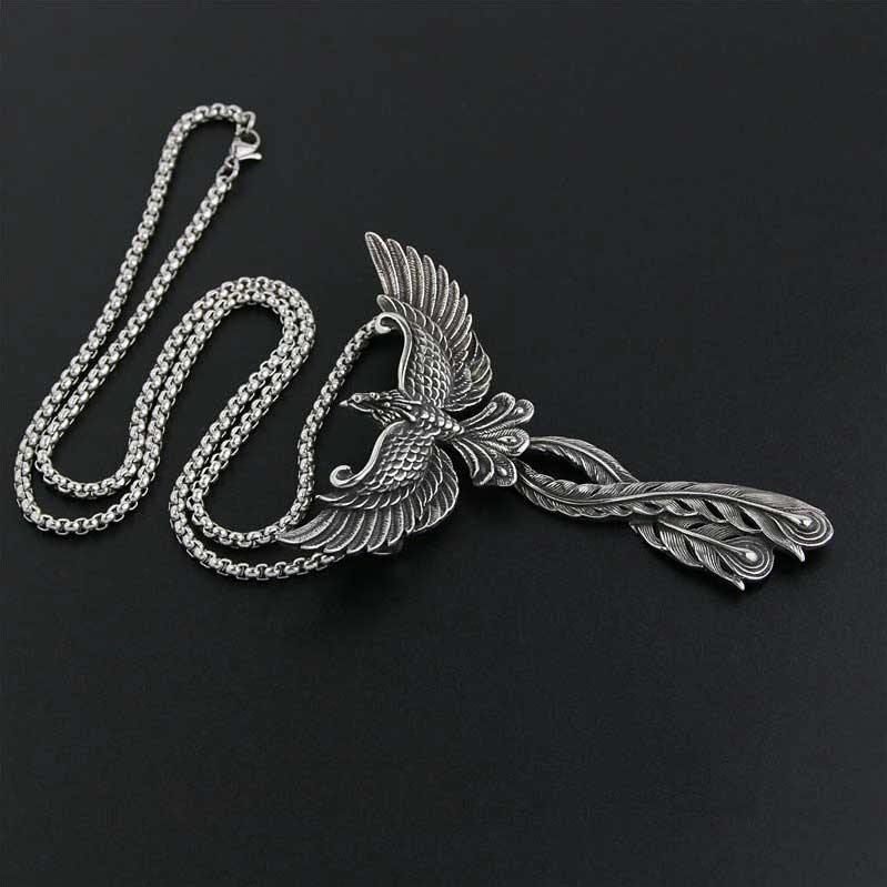 Soaring Phoenix Necklace - Wyvern's Hoard