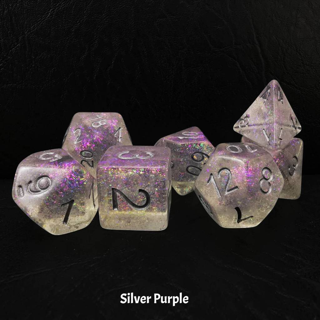 Iridescent Shimmer Dice - Wyvern's Hoard