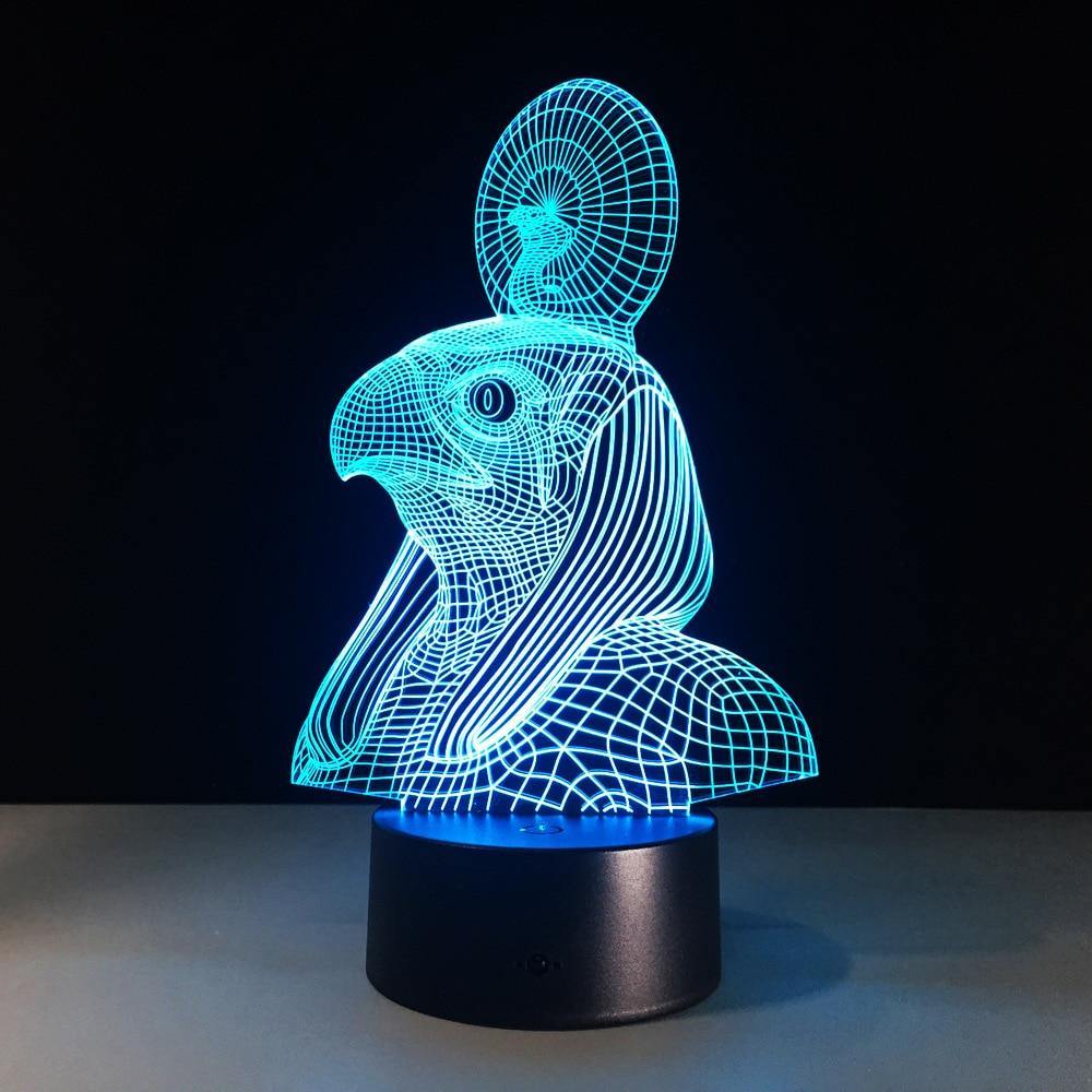 Ra 3D Hologram Lamp - Wyvern's Hoard