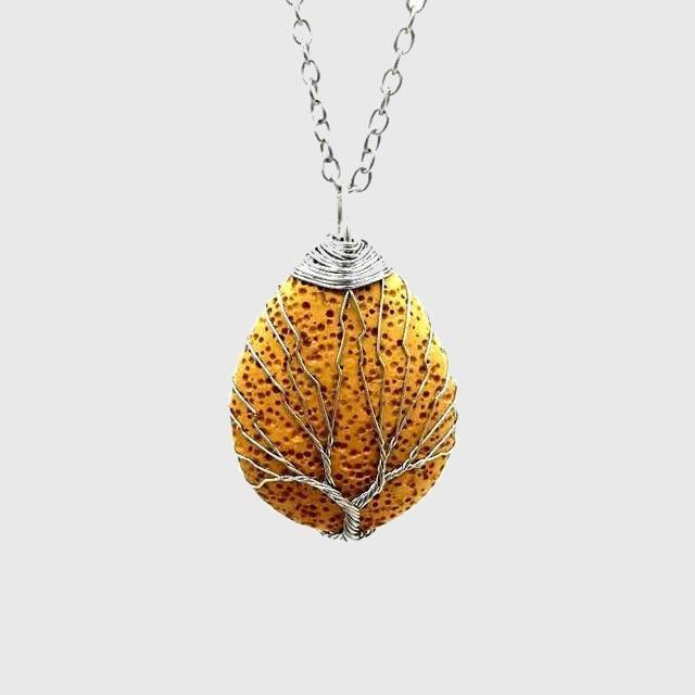 Tree of Life Lava Rock Diffuser Necklace - Wyvern's Hoard
