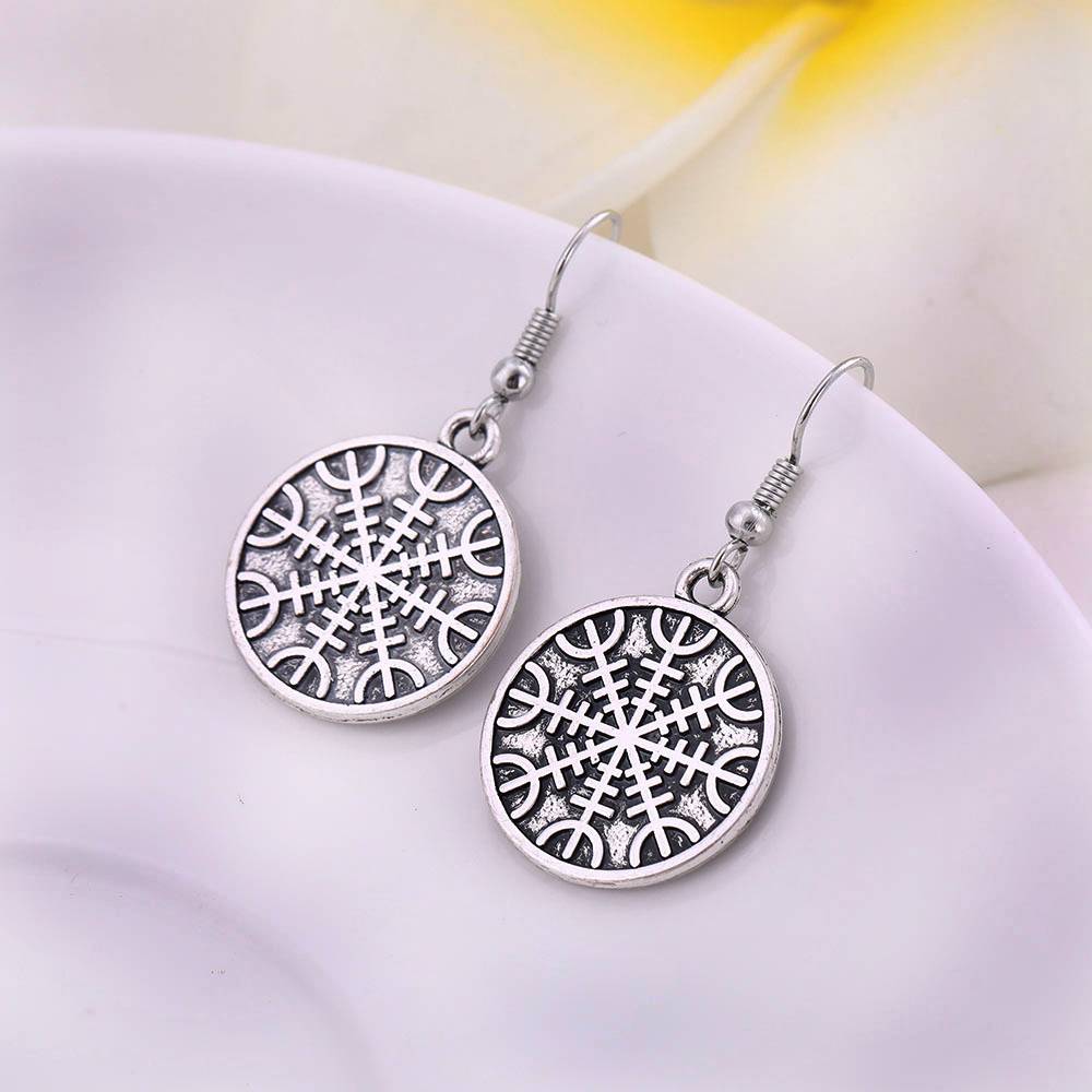 Aegishjalmr Totem Earrings