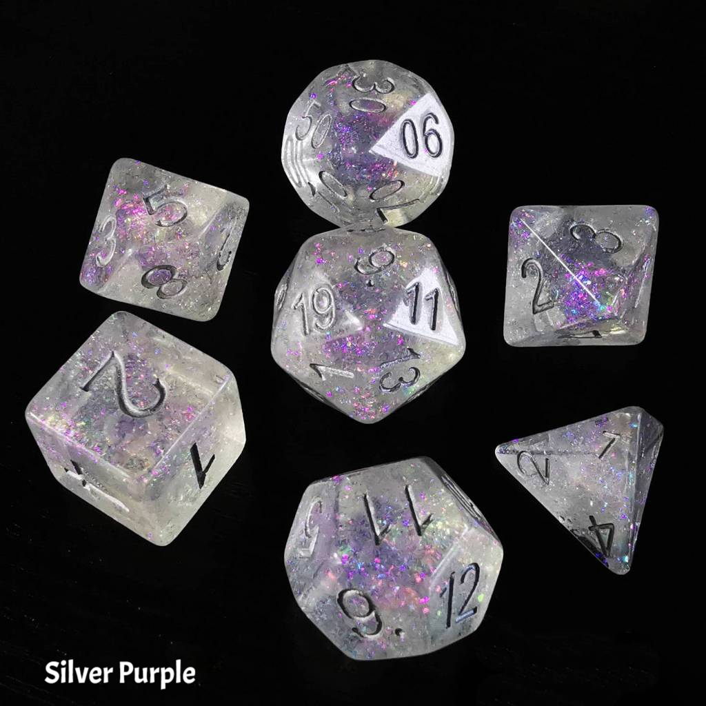 Iridescent Shimmer Dice - Wyvern's Hoard